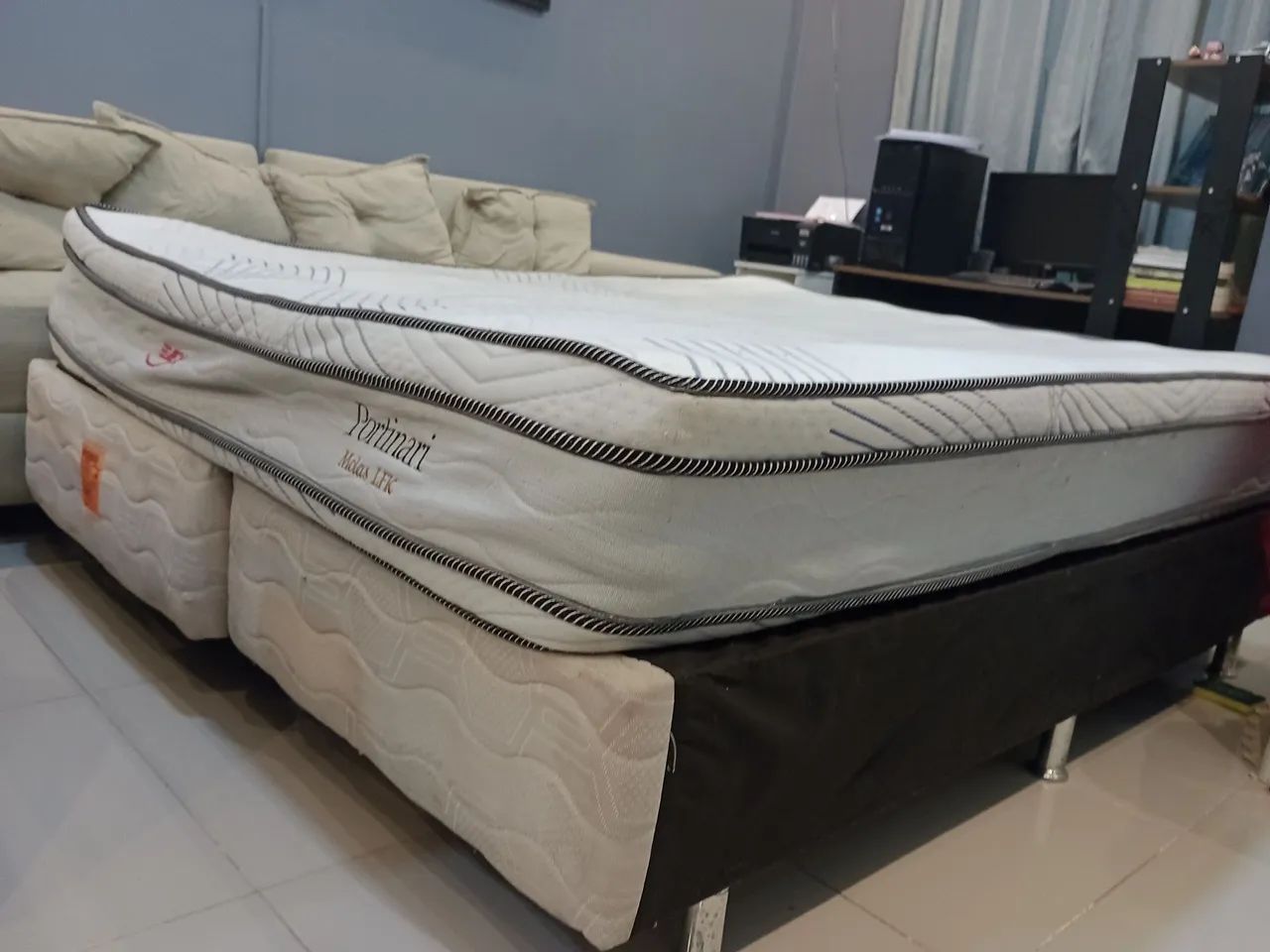 Cama Queen Size + Base  - Foto 2