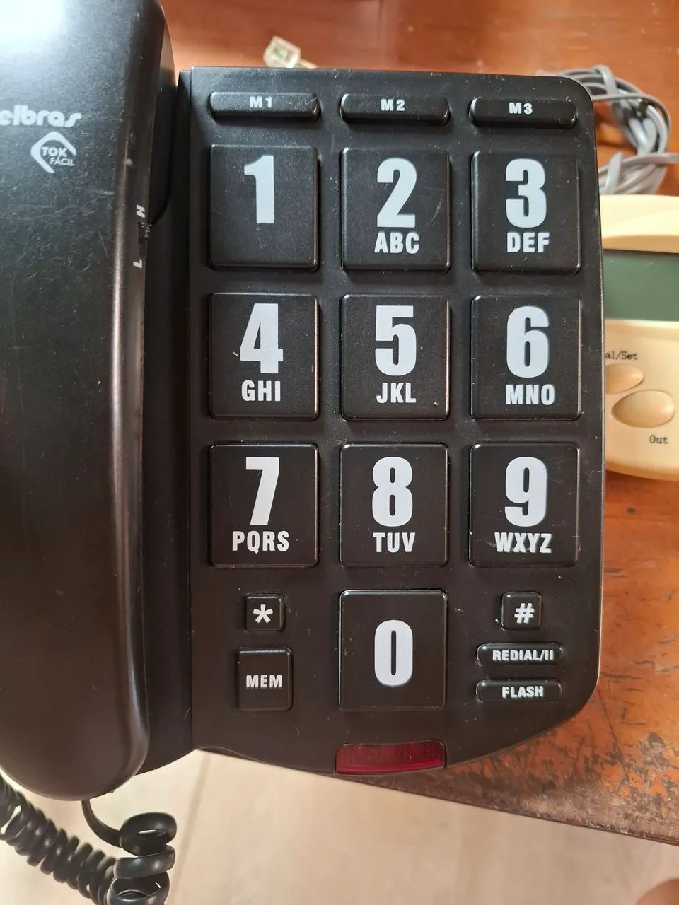 Telefo e com fio fixo e bina - Foto 5