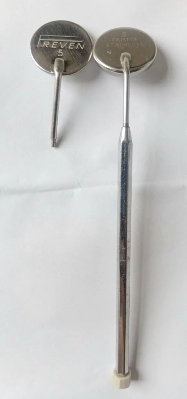 Bocal e Espelhos Buc. em Inox Usados - Foto 4