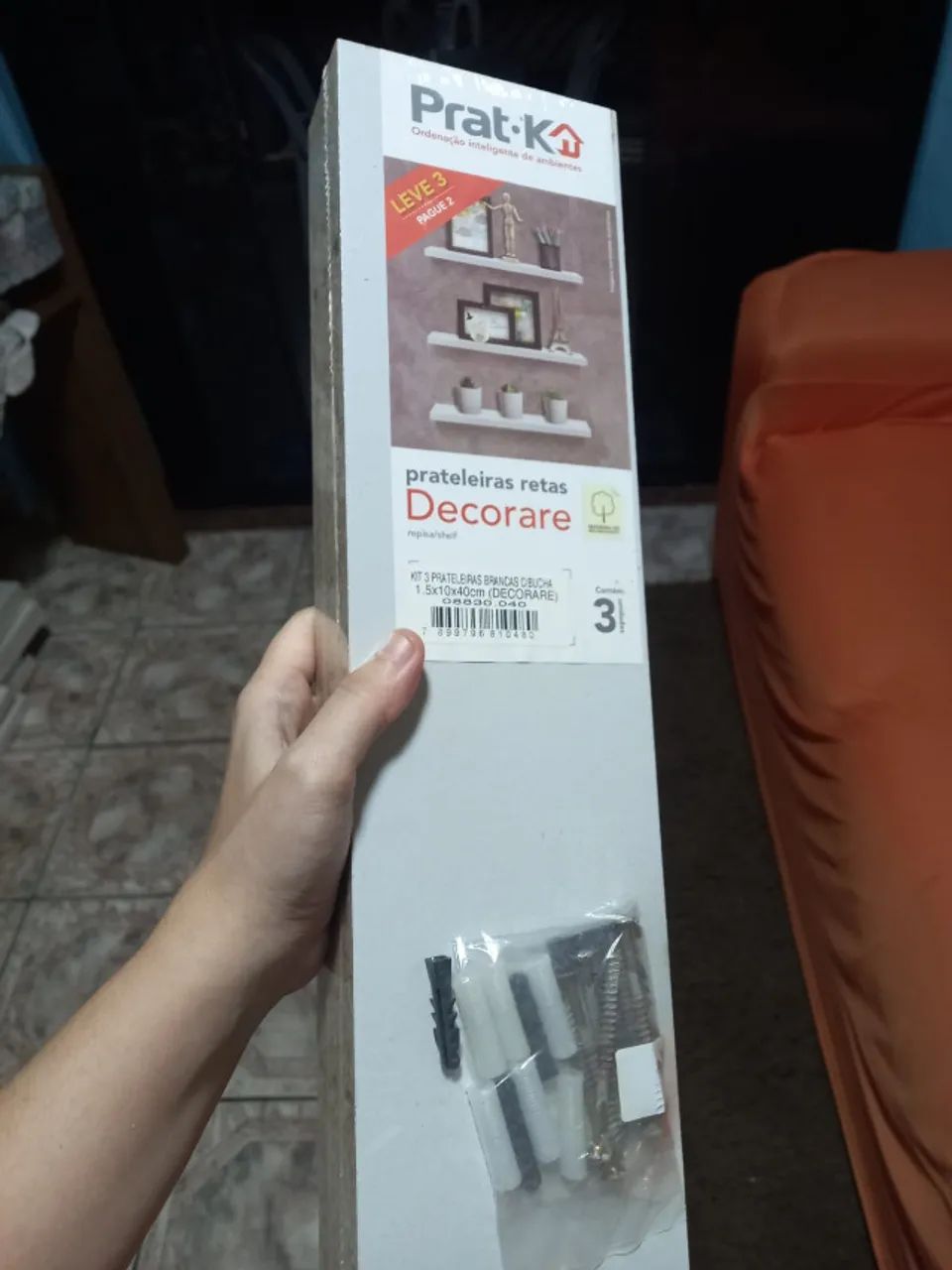 Kit Variados Prateleiras de Parede - Foto 3
