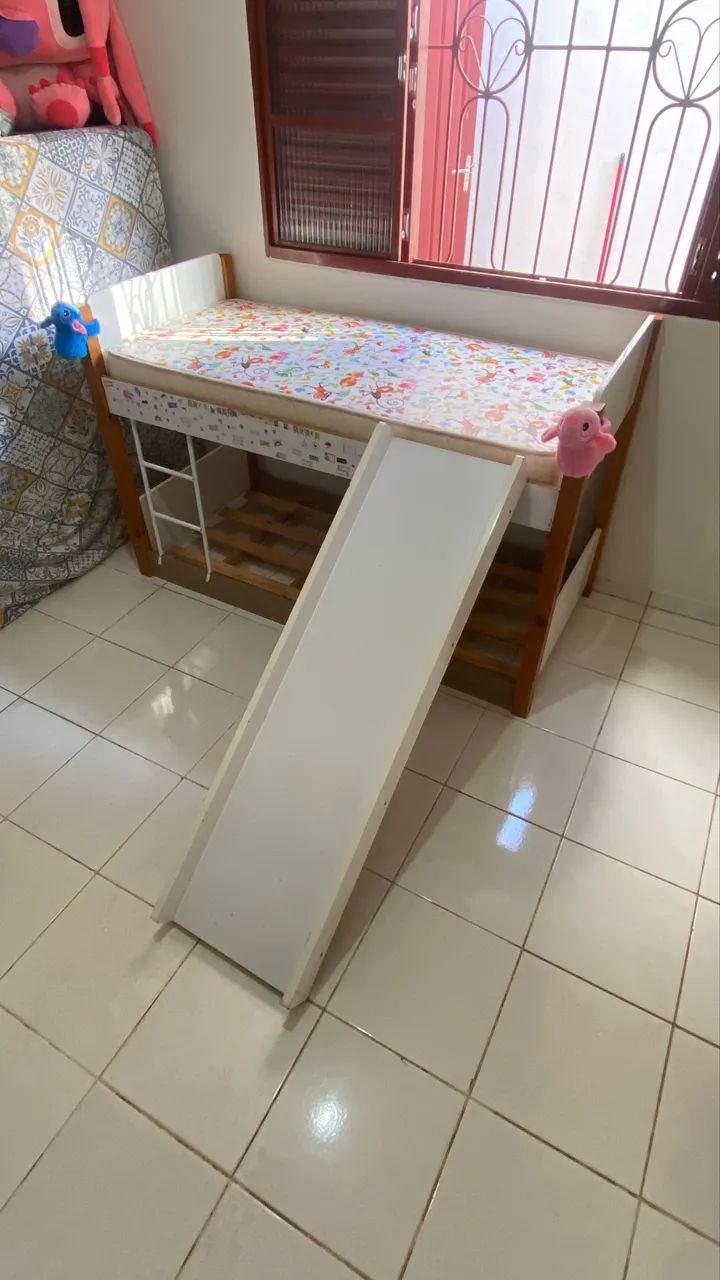 Cama beliche colchão  - Foto 4