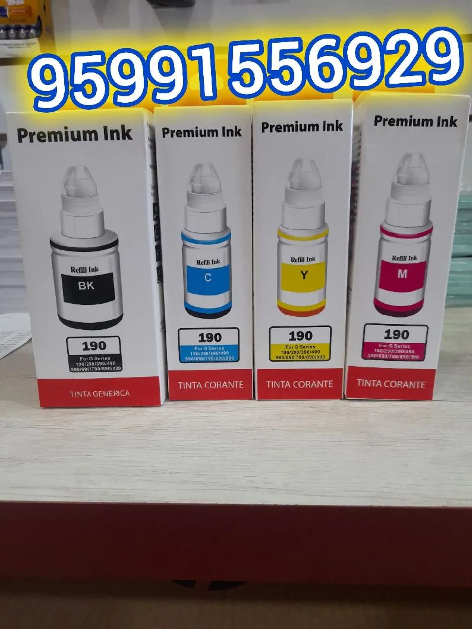 Refil de tintas cânon e Refil de impressoras Hp GT EcoTank  - Foto 2