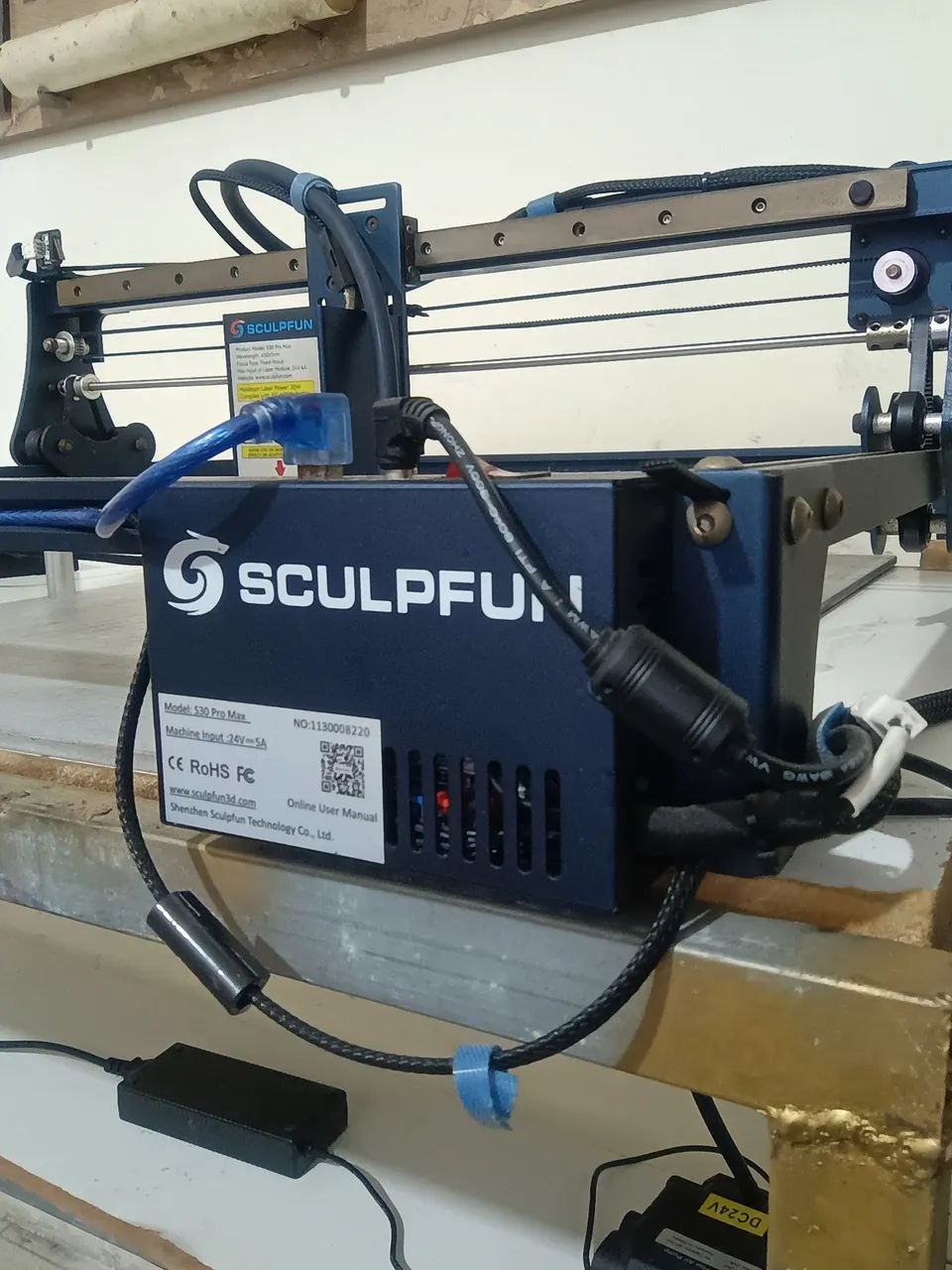 CNC LASER SCULPFUN S-30 20W - Foto 4