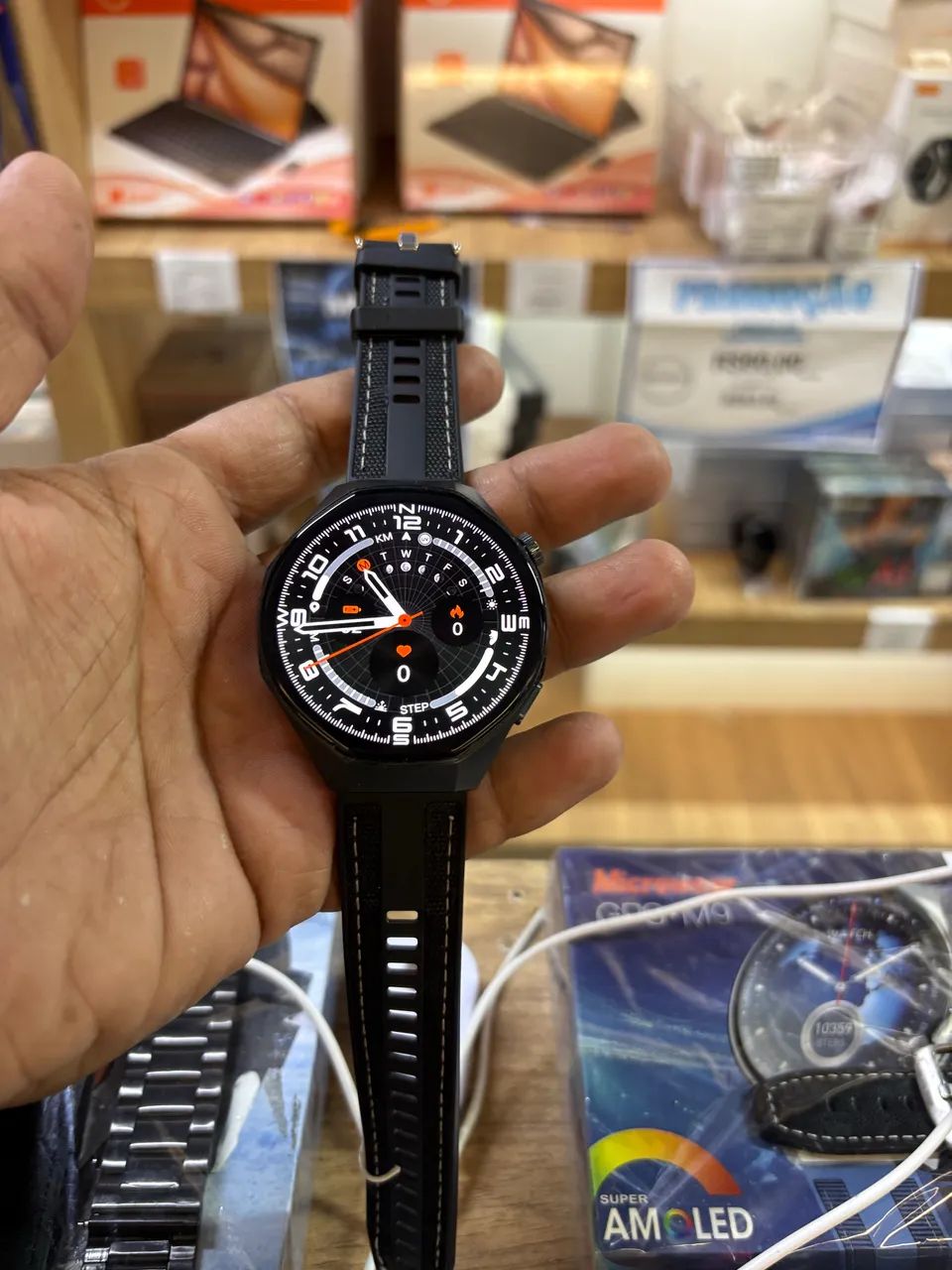 RELÓGIO SMARTWATCH M9 GPS - Foto 2