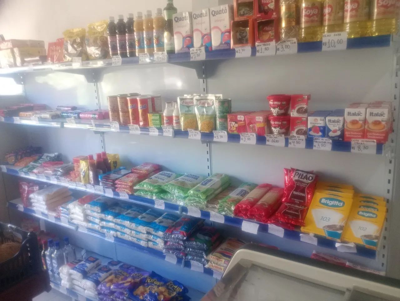 Passo ponto de mercearia 
