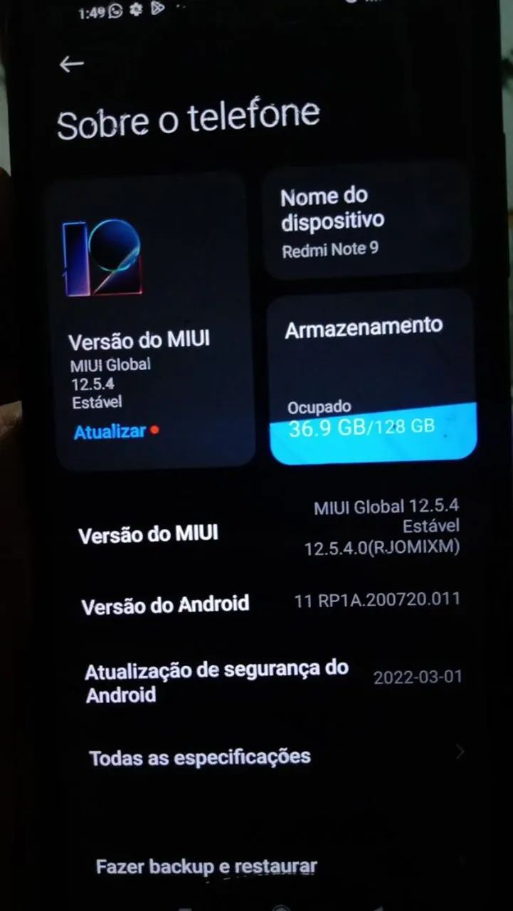 Redmi note 9 - Foto 3