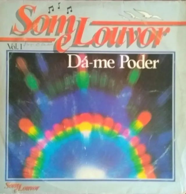Lp Disco de Vinil Gospel Evangélico Som E Louvor - Dá-me Poder
