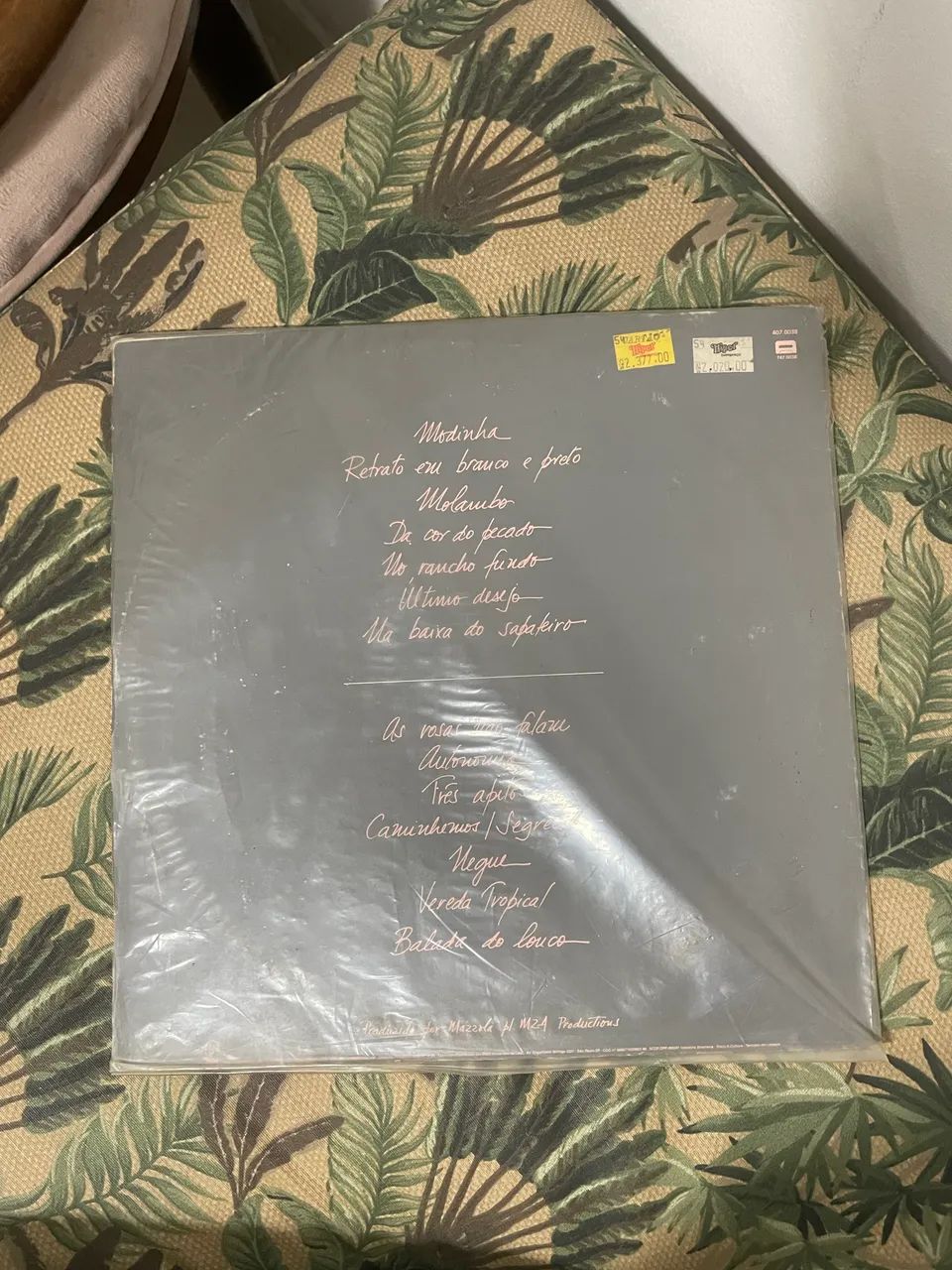LP Vinil Ney Matogrosso & Raphael Rabello - À Flor da Pele (1990) - Foto 2