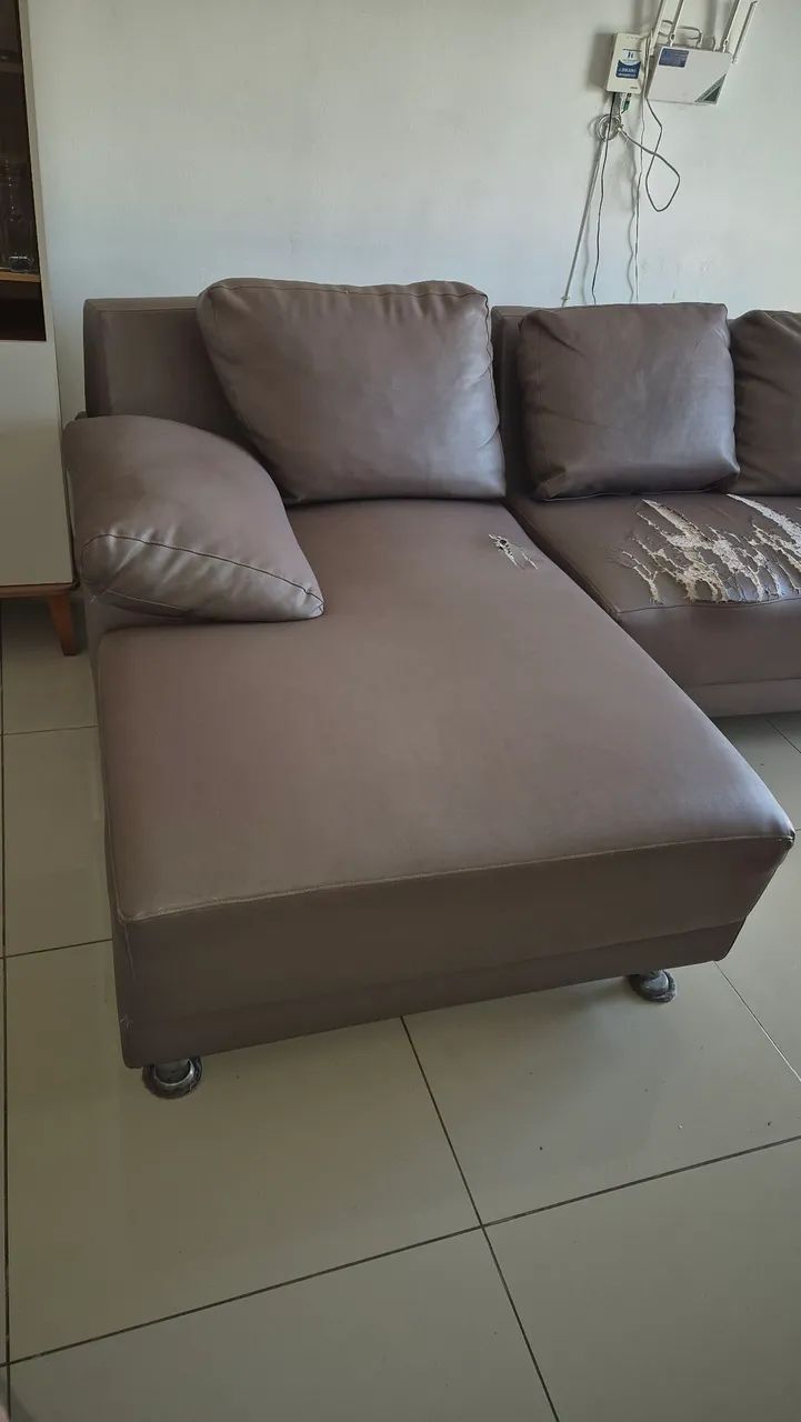 Sofá com chesi  3 lugares Gmag - Foto 3