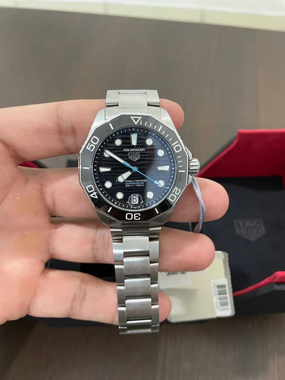 Relógio Tag Heuer Aquaracer Profissional 300 Automático 42mm - Foto 4