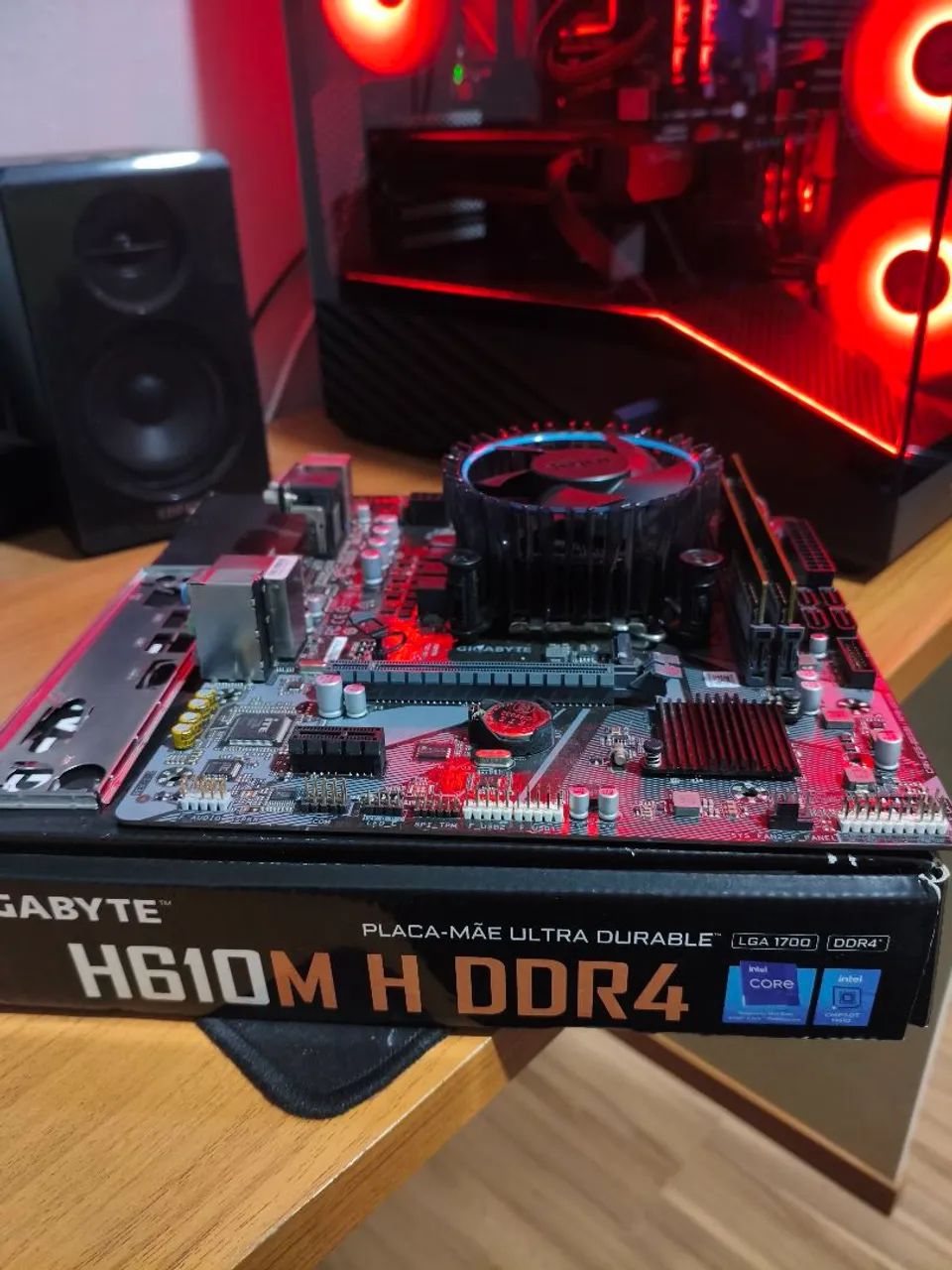 KIT INTEL I3 13100F - 16GB - GIGABYTE H610M
