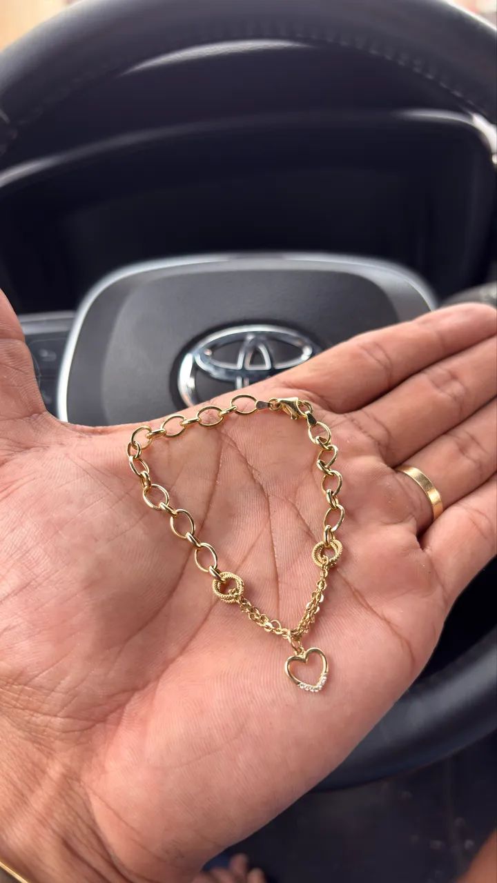 Pulseira de ouro 18k / 3.8 gramas 