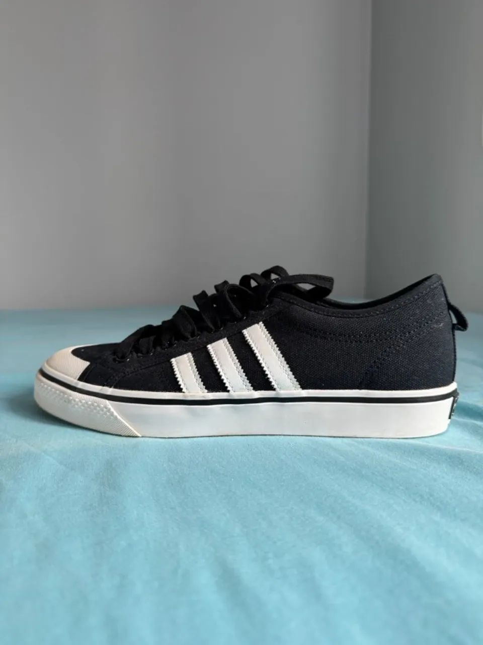 Tênis Adidas Nizza Original - Preto e Branco - Foto 2