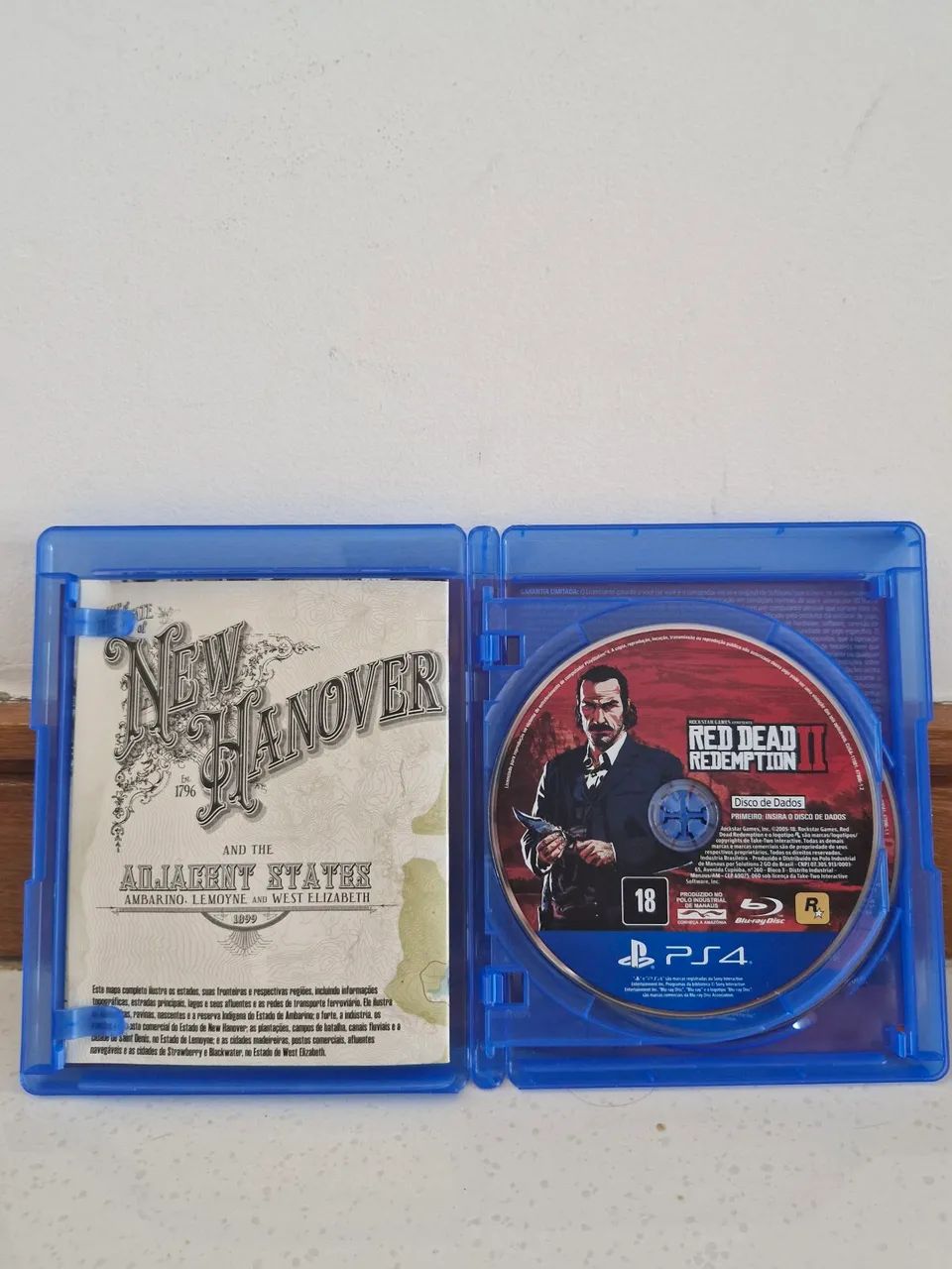 Red Dead Redemption 2 PS4 Mídia física com mapa - Foto 2
