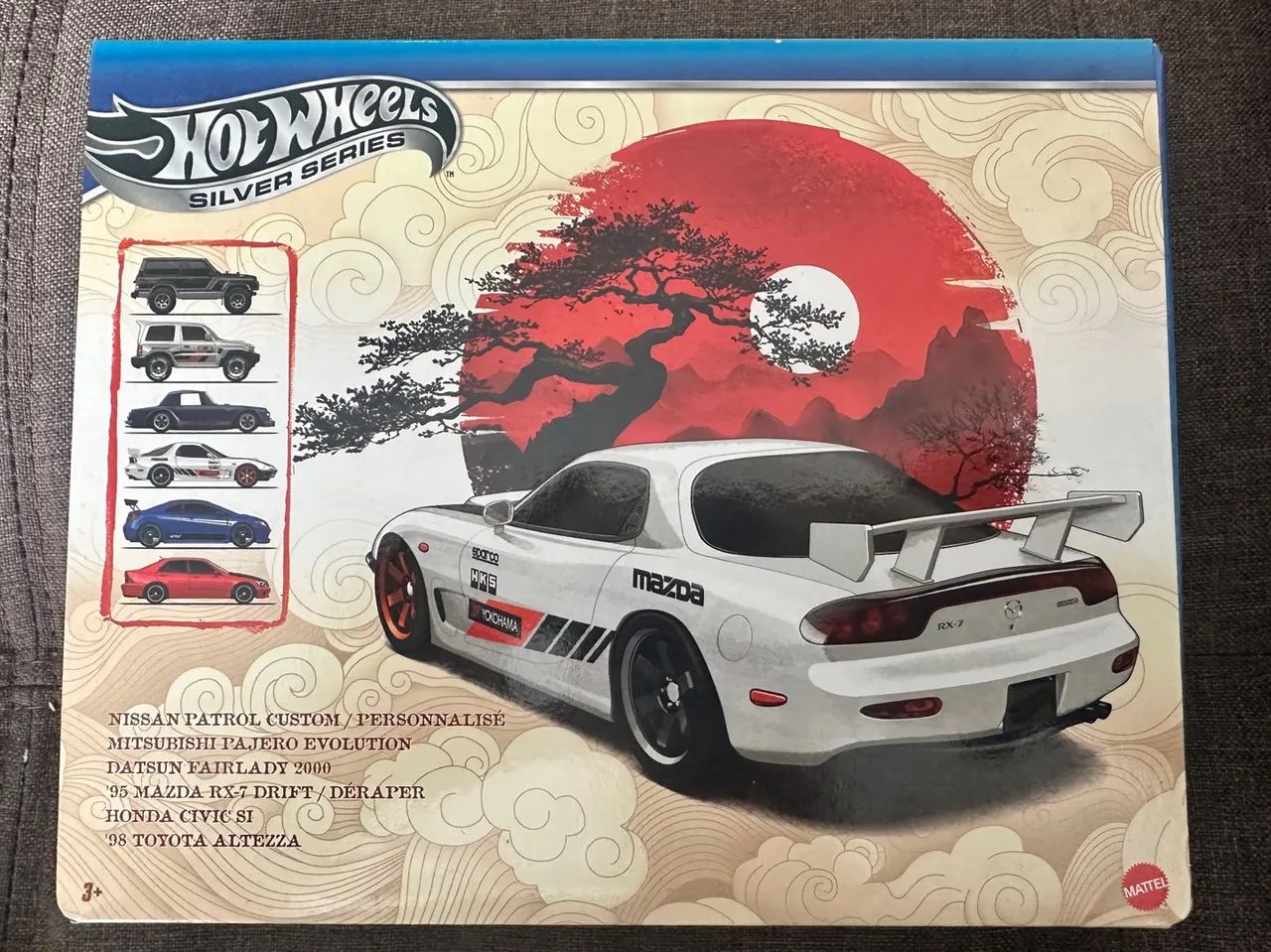 Pack Hot Wheels Silver Series JDM