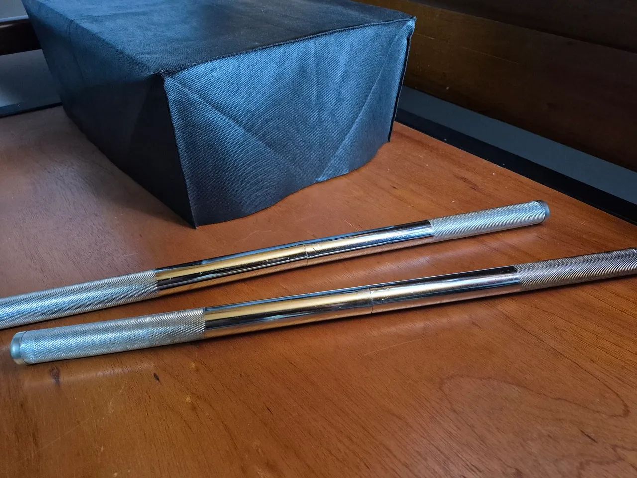 Par de nunchaku/Bastão de aço - Foto 3