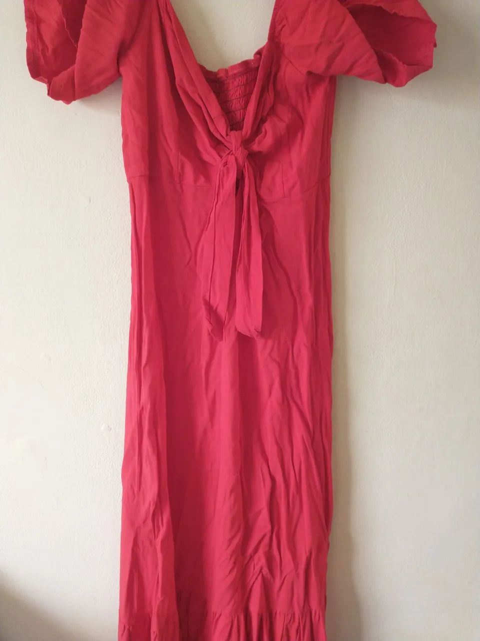 Vestido vermelho feminino  - Foto 2