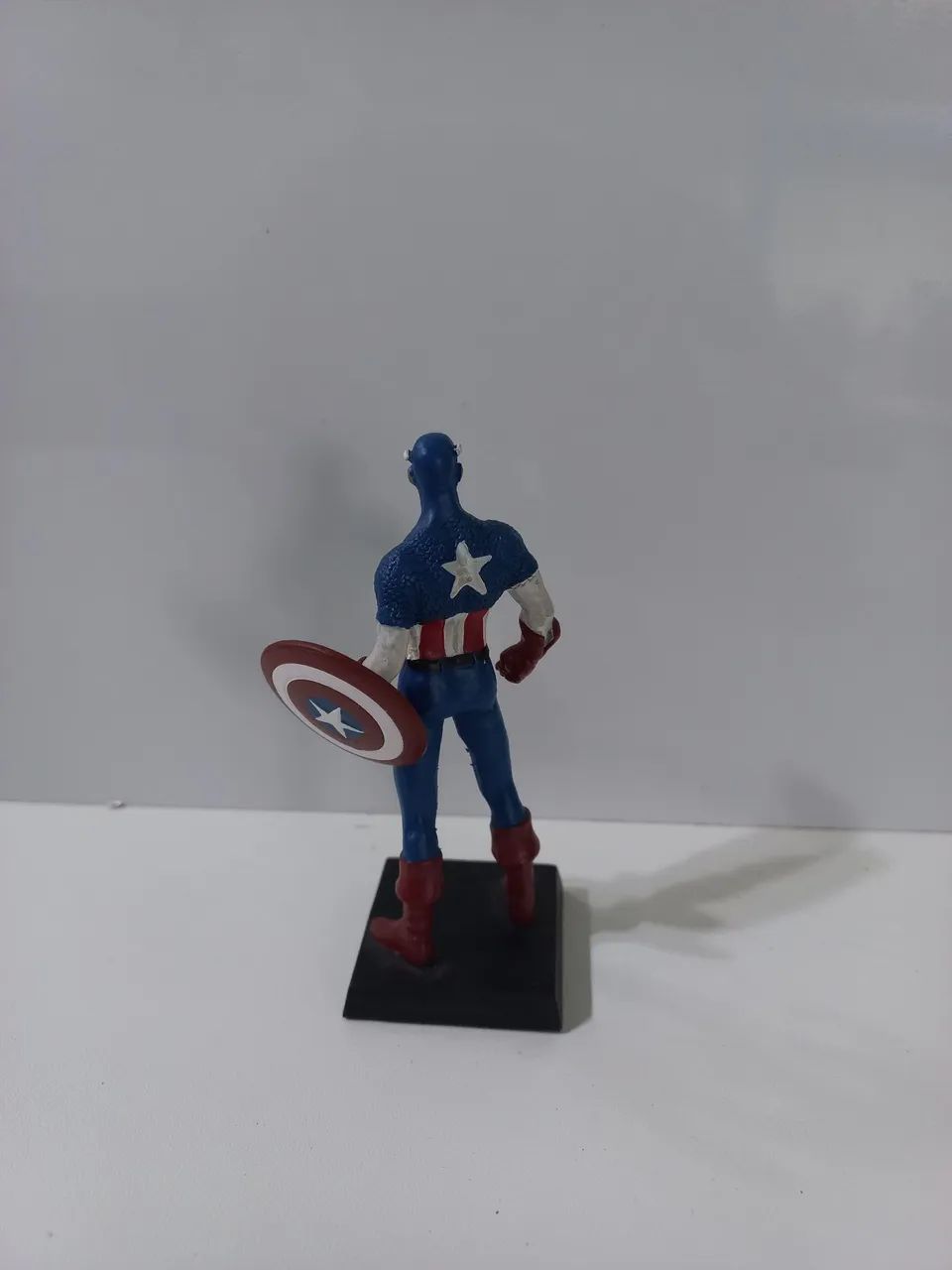 Miniatura Capitão América Eaglemoss Marvel  - Foto 3