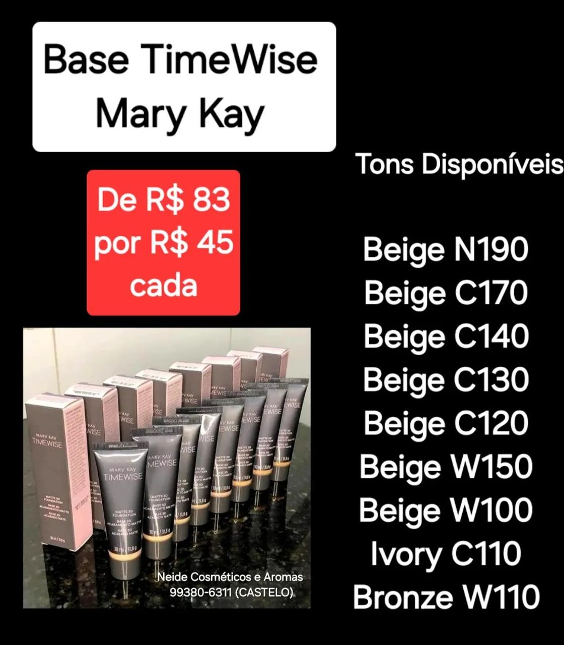 Base Time Wise Mary Kay 