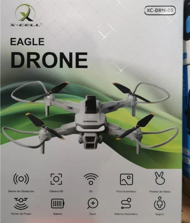 Drone XC-DRN-05 Câmera HD Ajustável Profissional Bateria 