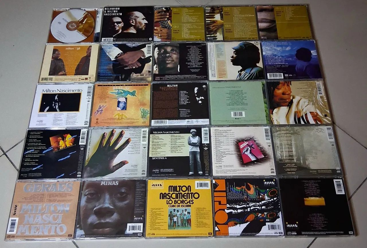 CD Milton Nascimento Lote com 25 Discos  - Foto 2