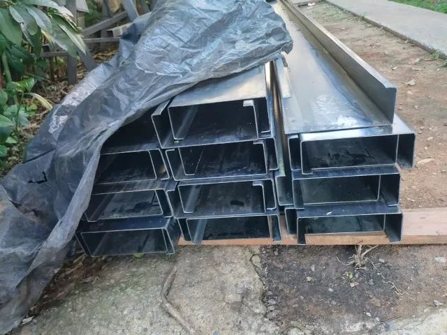 Perfilados 200x75x20 - chapa 24 - 13 peças. Valor R$215, 00 cada um - total R$2.795,00 - Foto 5