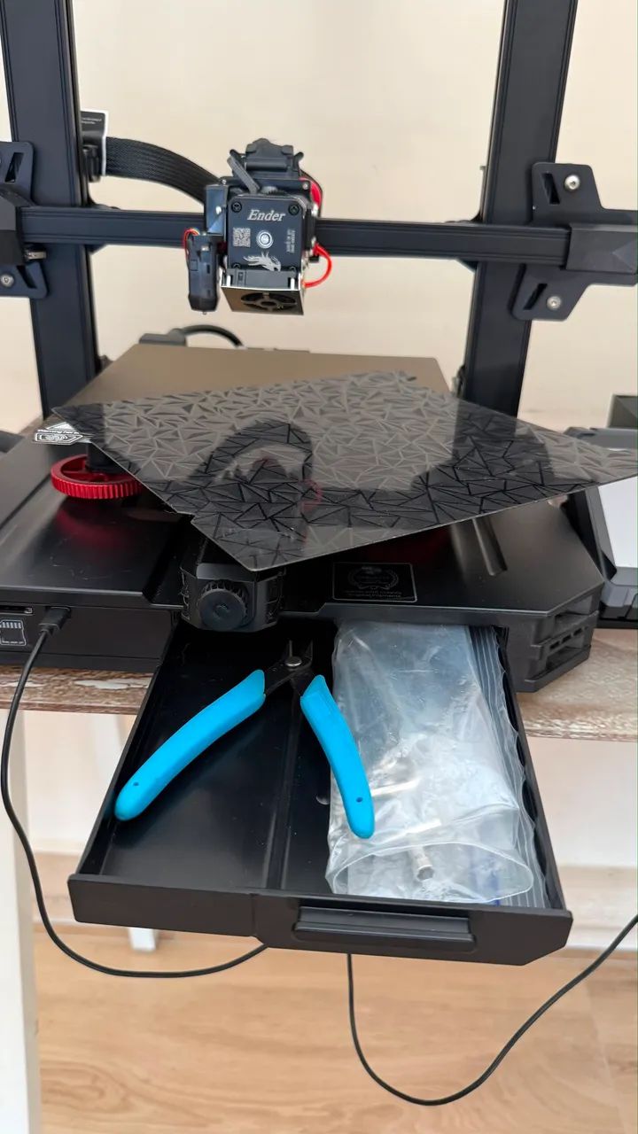 Impressora 3D Creality Ender 3 S1 Pro + Sonic Pad - Foto 4
