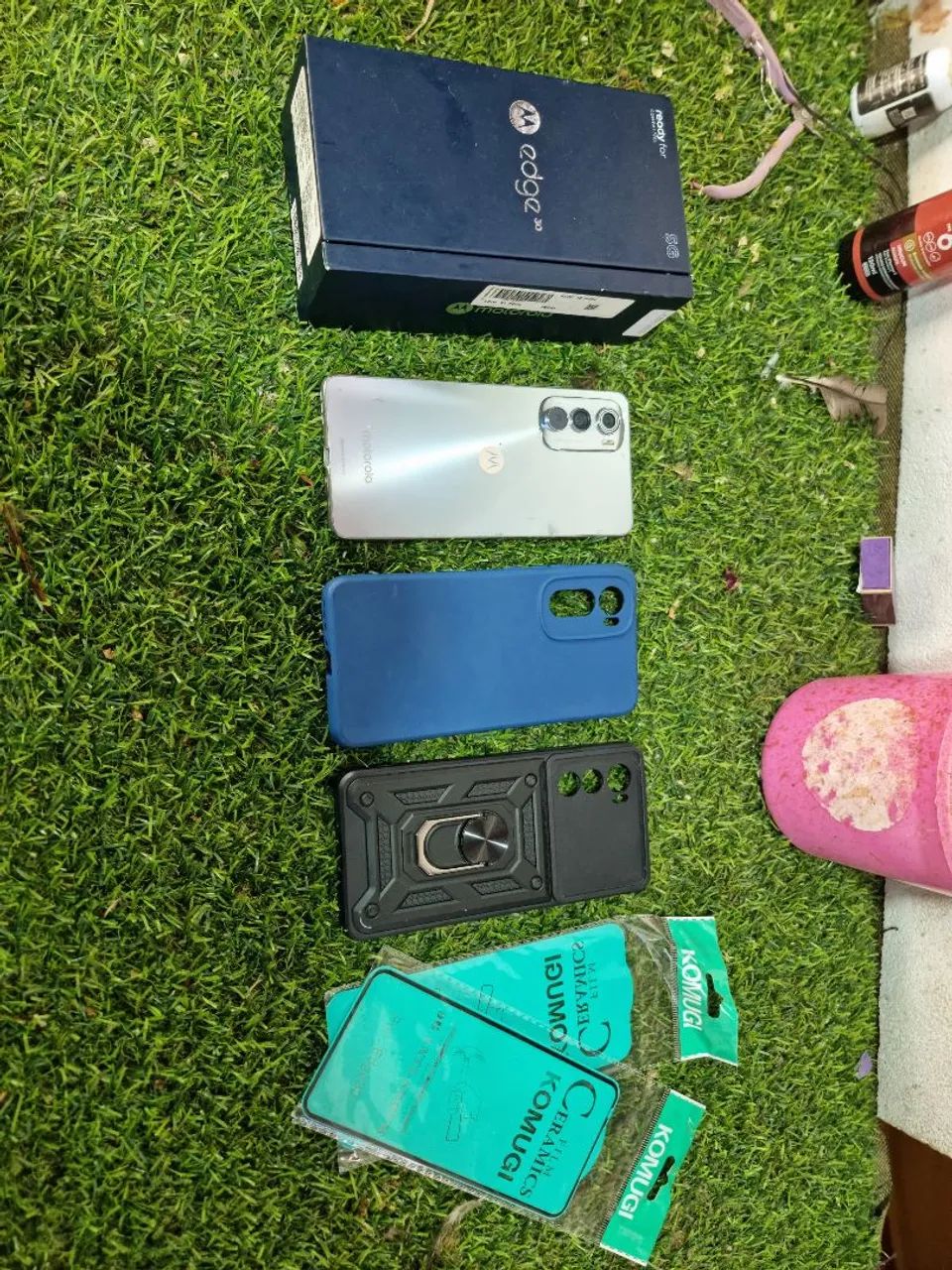 Vendo ou troco moto EDGE 30 5G  - Foto 4