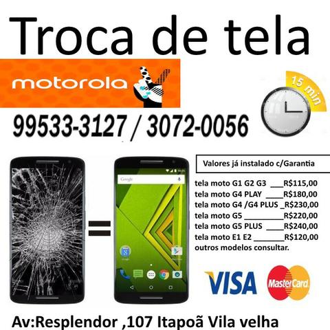 Display Motorola Moto g Tela completa