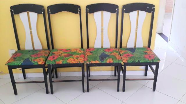 Conjunto de 4 Cadeiras de jantar