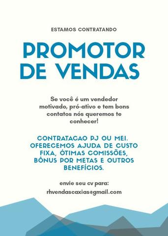 Vaga para promotor de vendas