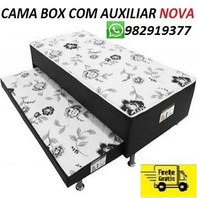 Entregamos No Mesmo Dia!!Cama Box Com Auxiliar Nova Com Otimo Preço 599,00