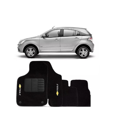 Jogo de Tapete Automotivo agile 4 peças sqnuo znlmd