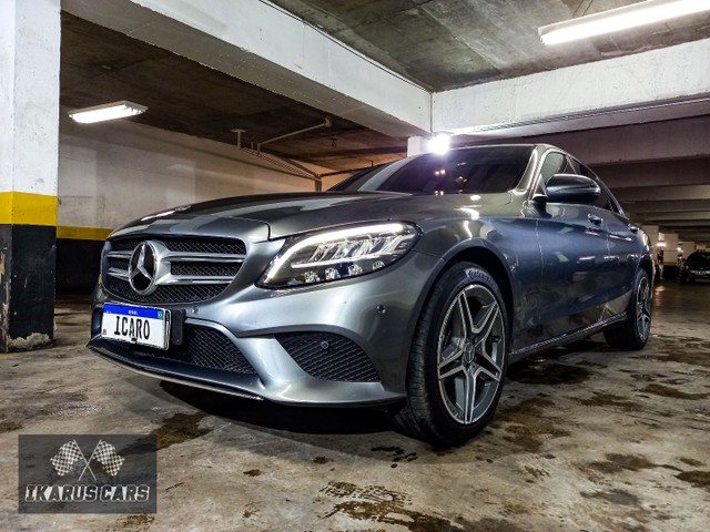 2019 29.000KM MERCEDES-BENZ C180 1.6 TURBO FLEX IMPECÁVEL