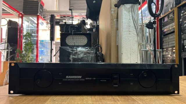 Amplificador Samson Servo Series 170 Funcionando 100%!!