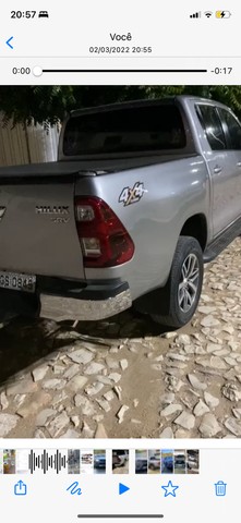 hilux automática 4x4 Srv 16