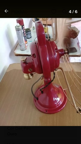 VENTILADOR ANTIGO FUNCIONANDO PERFEITAMENTE ANOS 30 - Foto 5
