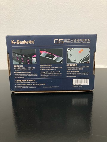 Mouse Gamer K-Snake Q5