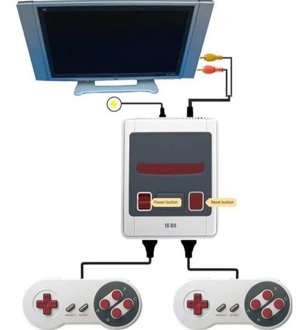 VIDEO GAME CONSOLE Sg-167 De 16 BIT - Foto 3
