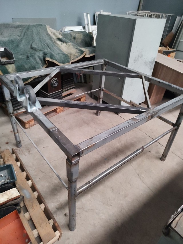 Estrutura metalica para bancada - Foto 4