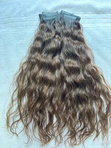 Cabelo humano brasileiro mega hair 60cm - Foto 5