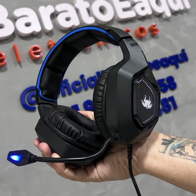 Fone Gamer Headset Knup Kp-488 Profissional Ps4 Pc Xbox One Celulares - Foto 3