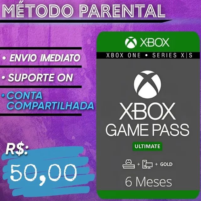 Xbox Game Pass Ultimate 3 Meses Xbox One Mídia Digital 