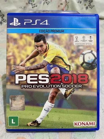 Usado: Jogo Pro Evolution Soccer 2018 - Edição Premium - PS4 em