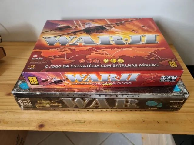 Jogo War 2 Tabuleiro Estratégia com Batalhas Aéreas - Grow - Shop