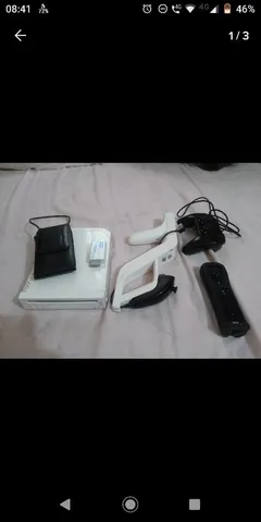 Wii Black Destravado Com Hd Ssd Emuladores Entrada Gc