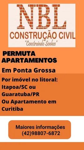 Captação de Apartamento a venda na Rua João Schaia, Jardim Carvalho, Ponta Grossa, PR