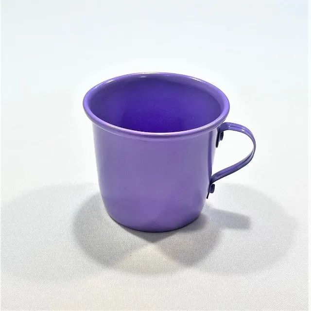 Caneca em Alumínio 250ml Roxa - Foto 4