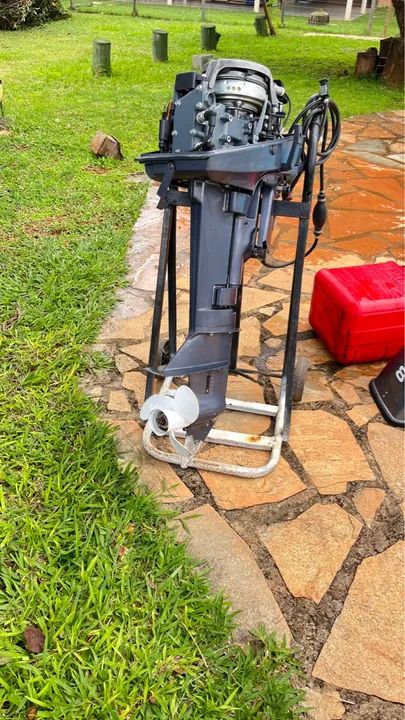 Motor de Popa Yamaha 2 Tempos - Foto 7