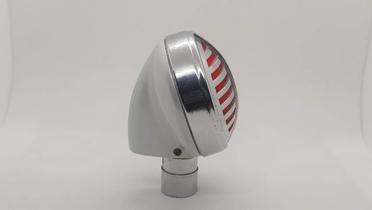 Microfone customizado para gaita e voz biscuit - grade Cromada - Foto 4